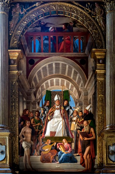 St. Ambrose of Milan by Alvise Vivarini